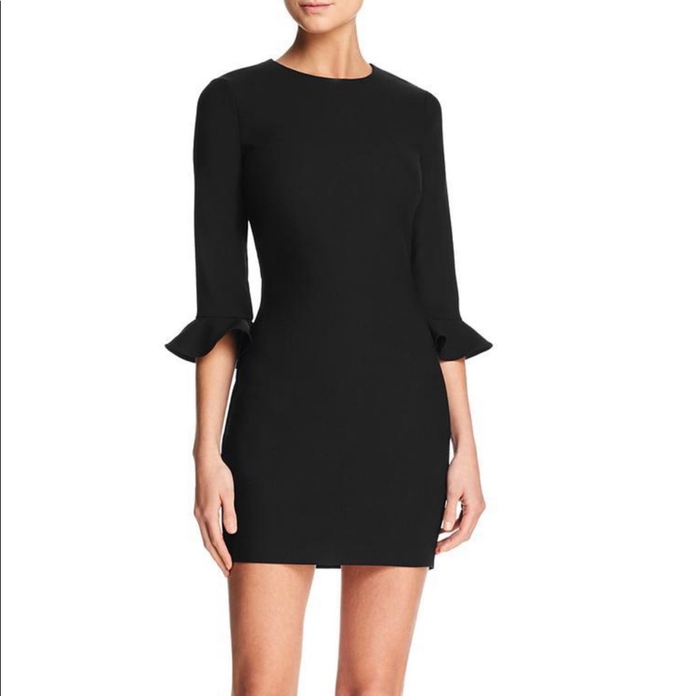 Likely Bedford Bell Sleeve Mini Cocktail Dress